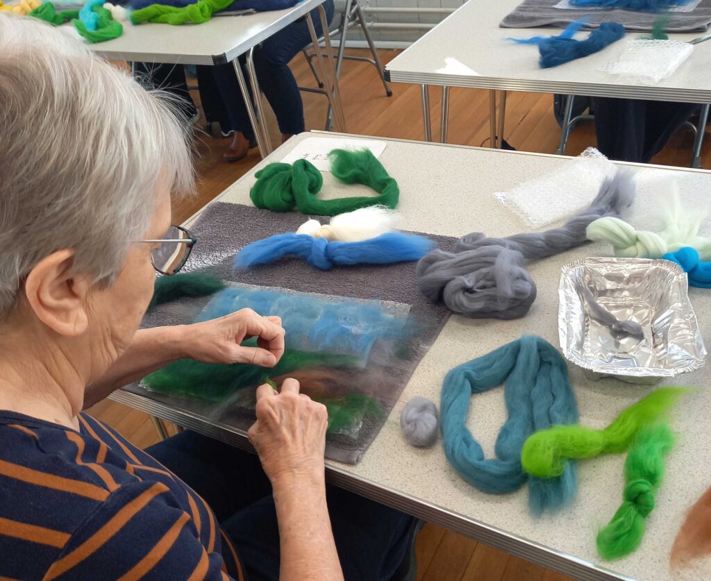 Wet felting for beginners